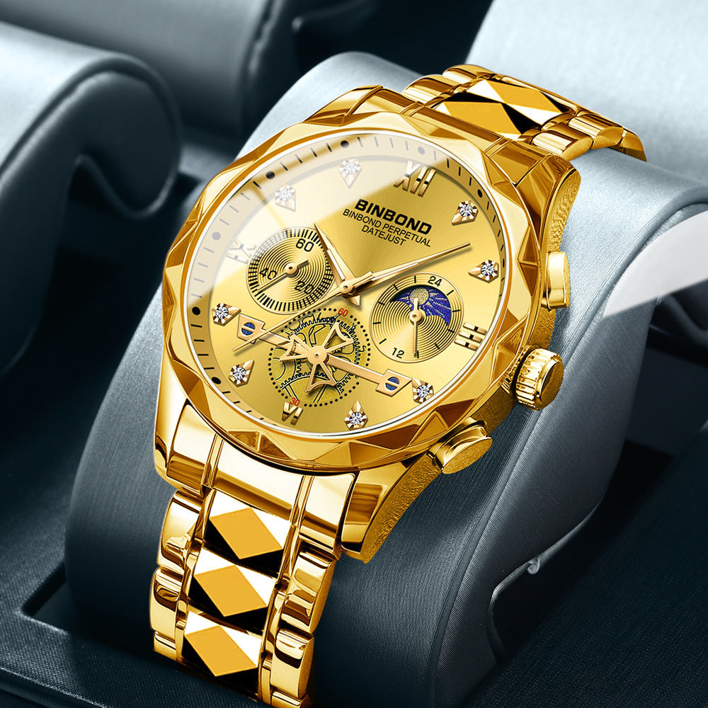 Multifunctional Quartz Timing Casual