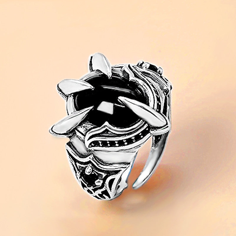 Mens Geometric Ring