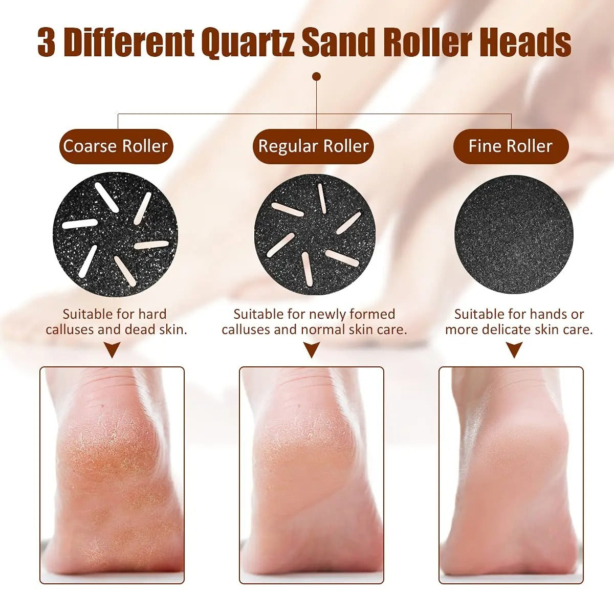 Electric Grinder For MEN & WOMEN Foot Grinding Accessories