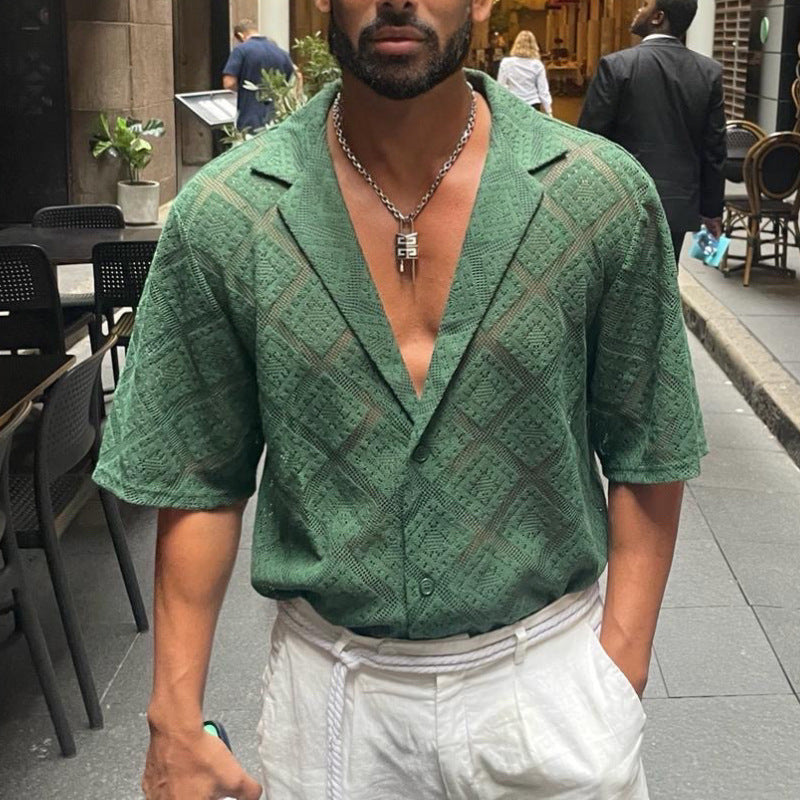 Lapel Casual Shirt