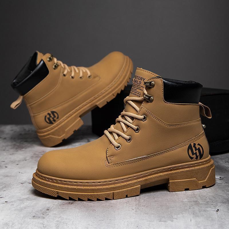 Men Casual High Top Martin Boots