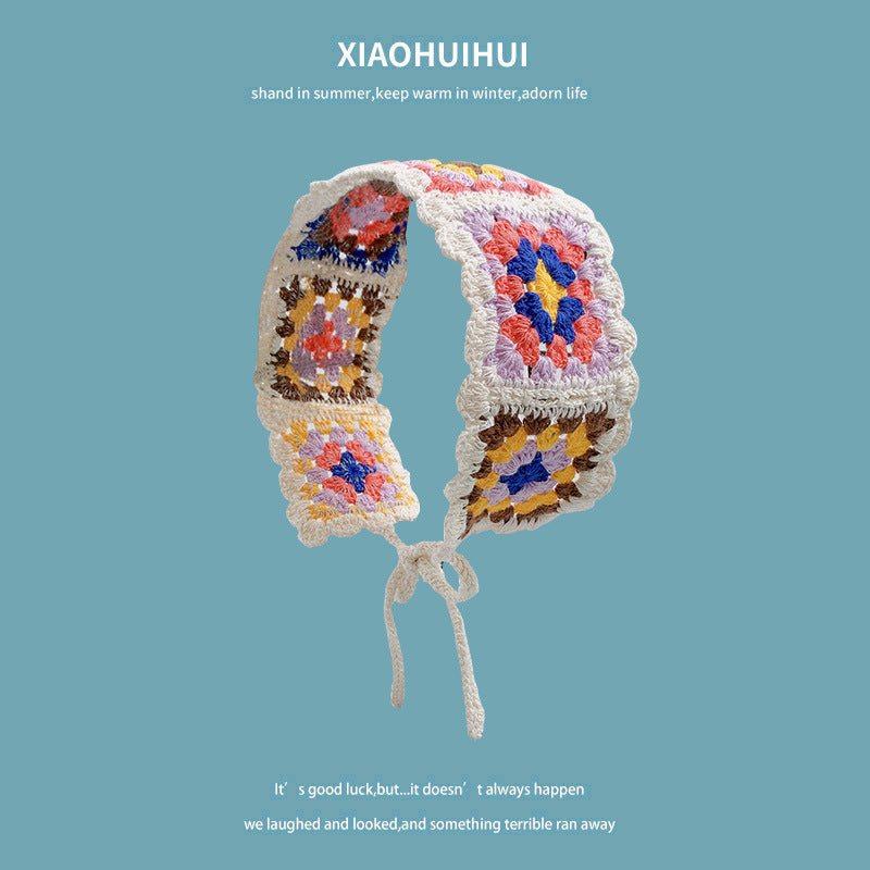 Girl's Colorful Hair Band Handmade Crochet