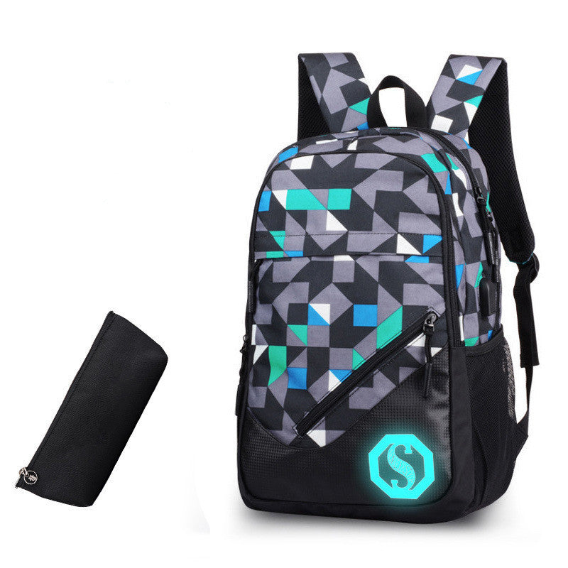 Mens Graffiti Backpack