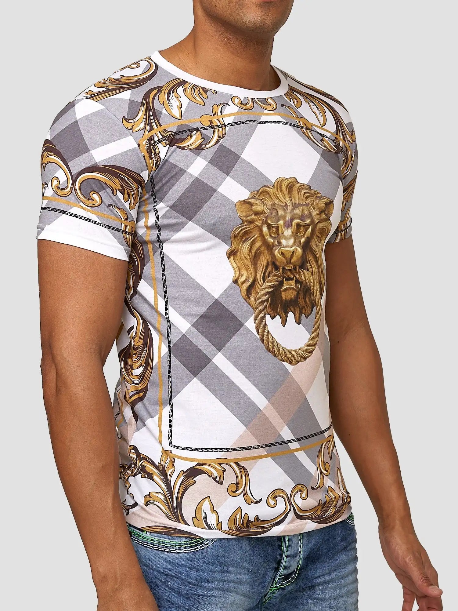 Men Short Sleeve T-Shirt luxury brand Design