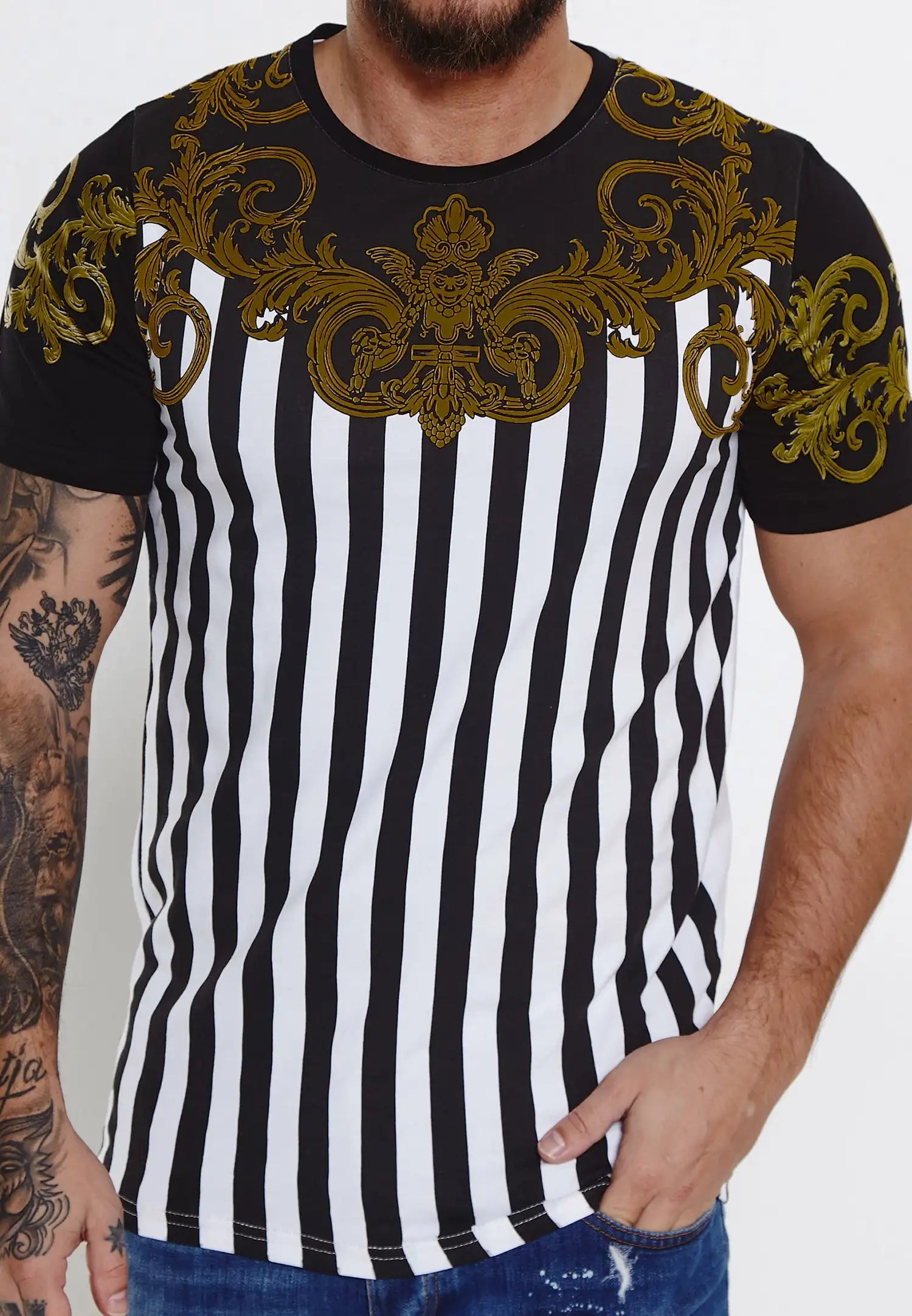 Men Short Sleeve T-Shirt luxury brand Design