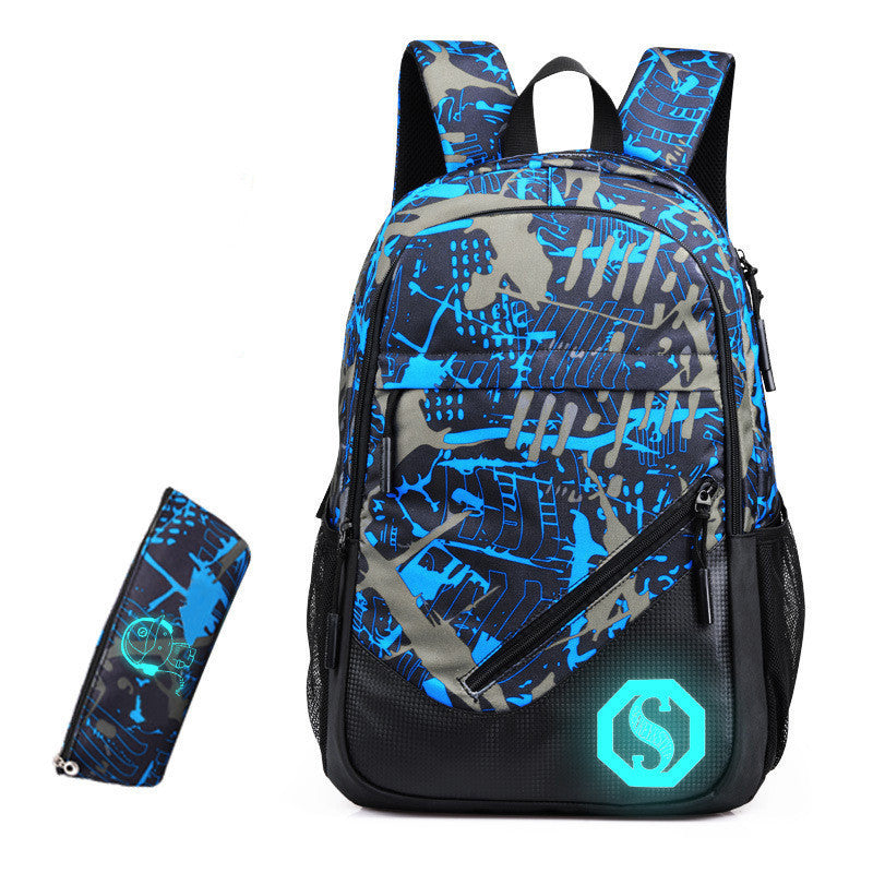Mens Graffiti Backpack