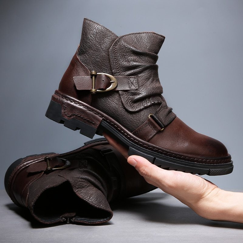 Genuine Leather Men Boots