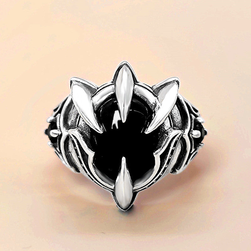 Mens Geometric Ring