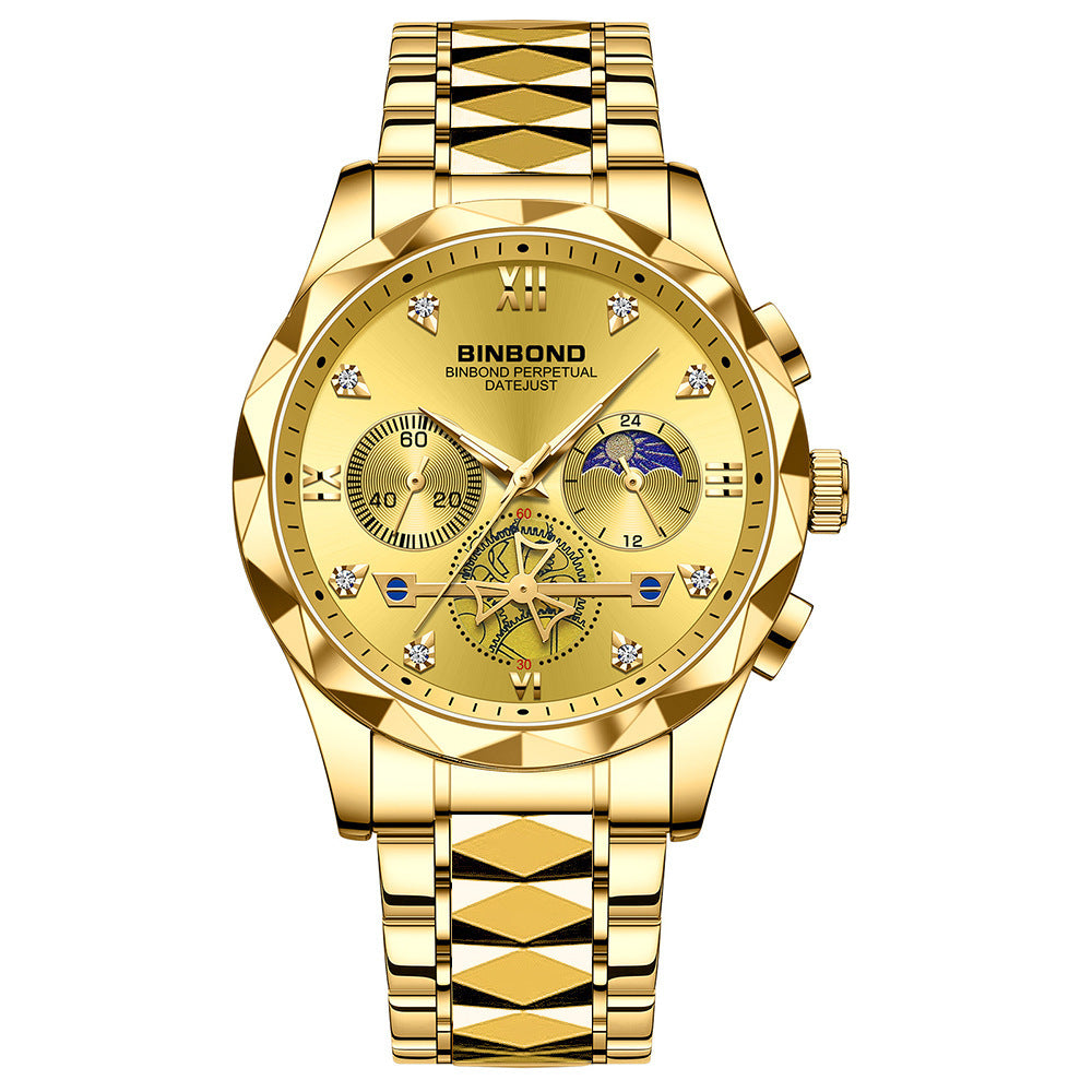 Multifunctional Quartz Timing Casual