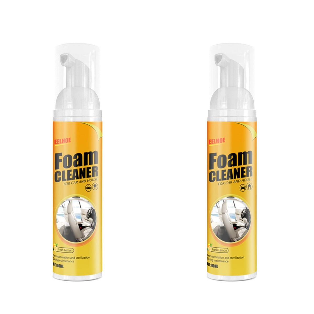 Nettoyant en mousse multifonctionnel pour voiture