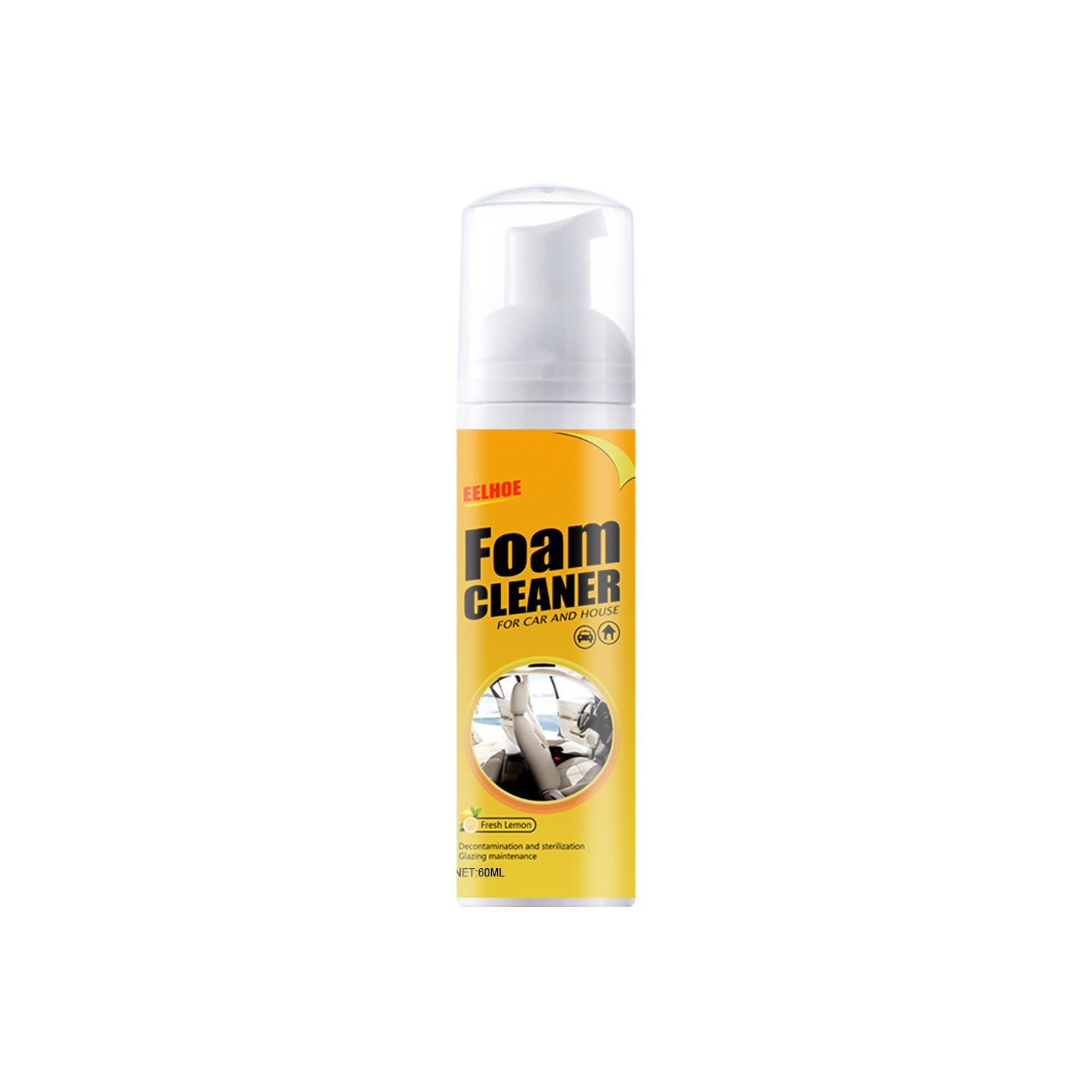 Nettoyant en mousse multifonctionnel pour voiture