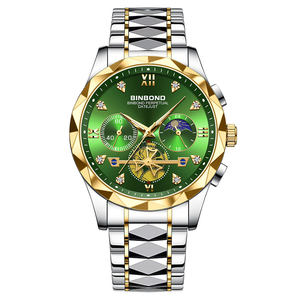 Multifunctional Quartz Timing Casual
