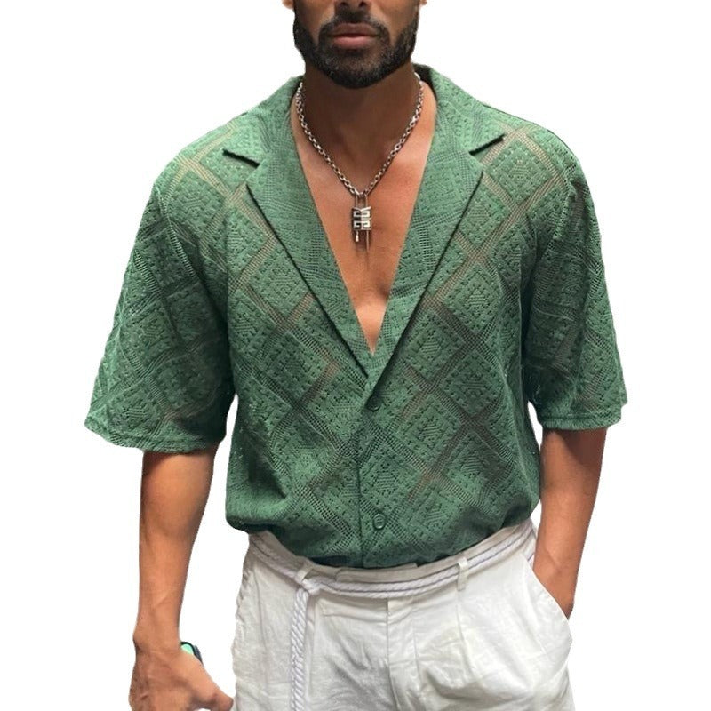 Lapel Casual Shirt