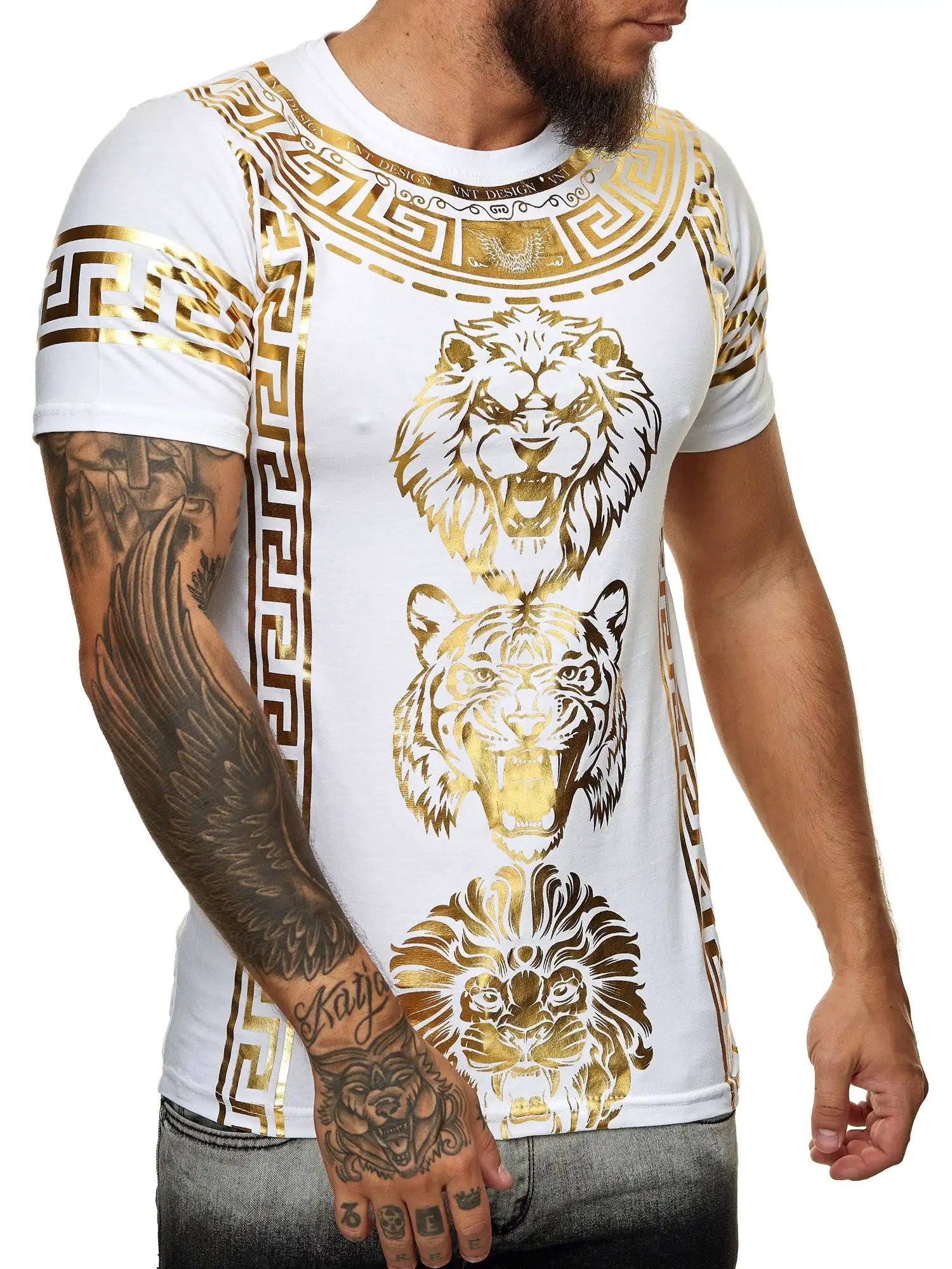 Men Short Sleeve T-Shirt luxury brand Design