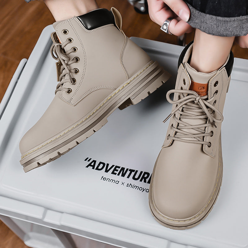 Men Casual High Top Martin Boots